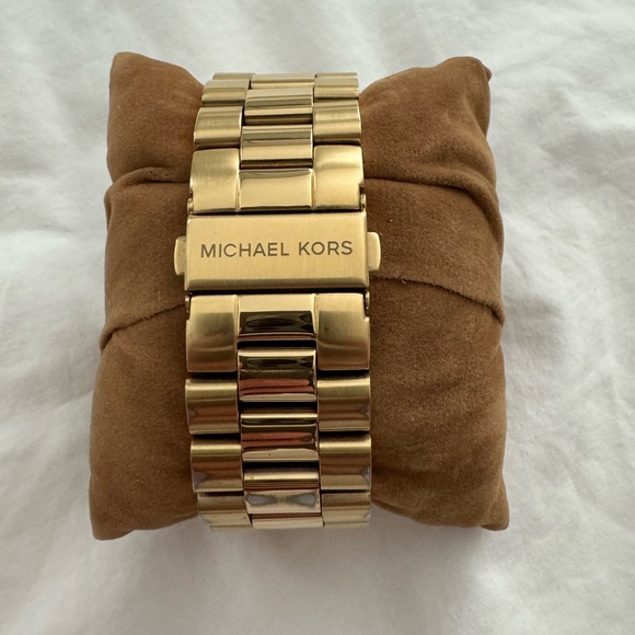 Michael Kors Runway Chronograph Stainless Steel Watch - Gold - Picture 5 of 5